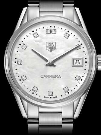 TAG Heuer Carrera Diamond Dial WAR1314.BA0778 Watch - war1314.ba0778-1.jpg - mier