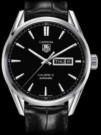 TAG Heuer Carrera Calibre 5 Day-Date Automatic Watch WAR201A.FC6266 Watch - war201a.fc6266-1.jpg - mier