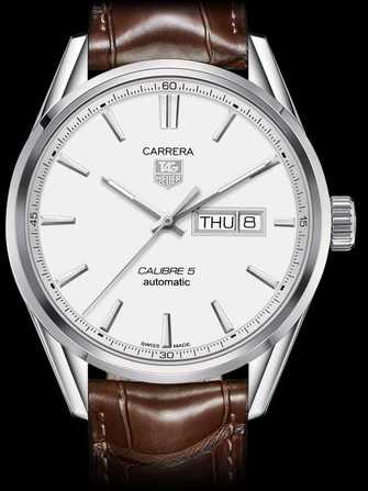 TAG Heuer Carrera Calibre 5 Day-Date Automatic Watch WAR201B.FC6291 Watch - war201b.fc6291-1.jpg - mier