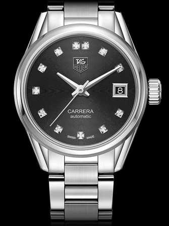 TAG Heuer Carrera Calibre 9 Automatic Watch Diamond Dial WAR2413.BA0776 Watch - war2413.ba0776-1.jpg - mier