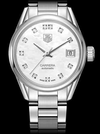 TAG Heuer Carrera Calibre 9 Automatic Watch Diamond Dial WAR2414.BA0776 Uhr - war2414.ba0776-1.jpg - mier