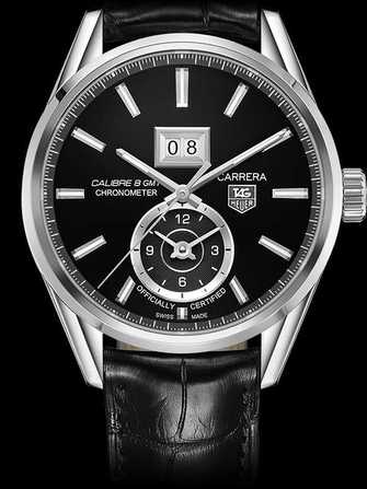 Montre TAG Heuer Carrera Calibre 8 GMT and Grande Date WAR5010.FC6266 - war5010.fc6266-1.jpg - mier