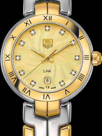 Montre TAG Heuer Link Diamond dial Roman Numeral Bezel WAT1451.BB0955 - wat1451.bb0955-1.jpg - mier