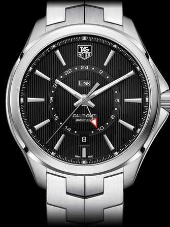 TAG Heuer Link Calibre 7 GMT Automatic Watch WAT201A.BA0951 Uhr - wat201a.ba0951-1.jpg - mier