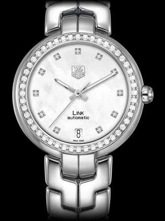 TAG Heuer Link Diamond dial Diamond Bezel WAT2314.BA0956 Watch - wat2314.ba0956-1.jpg - mier