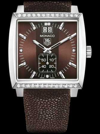 TAG Heuer Monaco Grande Date Diamond Bezel and Diamond Dial WAW1316.EB0025 腕時計 - waw1316.eb0025-1.jpg - mier