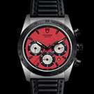 Tudor Fastrider Chrono 42010N Red & Leather Watch - 42010n-red-leather-1.jpg - mier