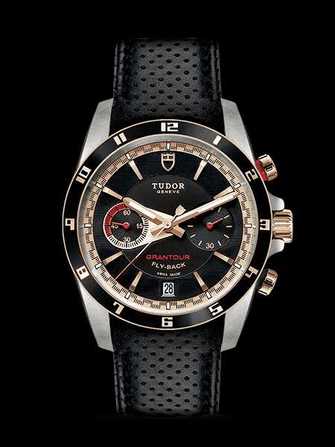 Tudor Grantour 20551N Fly-Back Leather 腕時計 - 20551n-fly-back-leather-1.jpg - mier