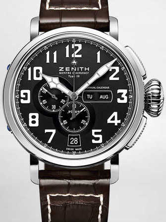 Zenith Pilot Type 20 Annual Calendar 03.2430.4054/21.C721 腕時計 - 03.2430.4054-21.c721-1.jpg - mier